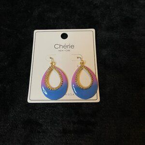 Cherie New York Hoop Earrings